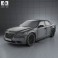 Lancia Thema sedan 2012 3d model