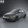 MG6 GT 2012 3d model