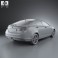 MG6 GT 2012 3d model