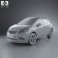 Opel Mokka 2013 3d model