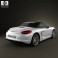 Porsche Boxster 981 2013 3d model