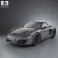 Porsche Boxster 981 2013 3d model