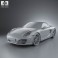 Porsche Boxster 981 2013 3d model