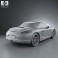 Porsche Boxster 981 2013 3d model