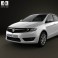 Proton Preve 2012 3d model