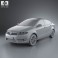 Proton Preve 2012 3d model