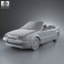 Renault 19 convertible 1988 3d model