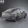 Renault 19 5-door hatchback 1988 3d model