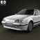 Renault 19 5-door hatchback 1988 3d model