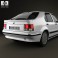 Renault 19 5-door hatchback 1988 3d model