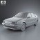 Renault 19 5-door hatchback 1988 3d model