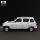 Renault 4 (R4) hatchback 1974 3d model