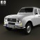 Renault 4 (R4) hatchback 1974 3d model