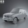 Renault 4 (R4) hatchback 1974 3d model