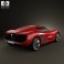 Renault DeZir 2010 3d model