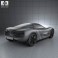 Renault DeZir 2010 3d model