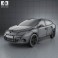 Renault Megane Estate 2011 3d model