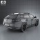 Renault Megane Estate 2011 3d model