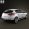 Renault Megane hatchback 2011 3d model