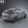 Renault Megane hatchback 2011 3d model