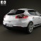 Renault Megane hatchback 2011 3d model