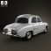 Renault Ondine (Dauphine) 1956-1967 3d model