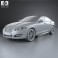 Jaguar XF 2012 3d model