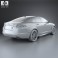Jaguar XF 2012 3d model