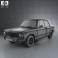 BMW 2002 1968 3d model