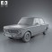 BMW 2002 1968 3d model