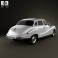 BMW 501 Saloon 1952 3d model