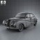 BMW 501 Saloon 1952 3d model