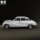 BMW 501 Saloon 1952 3d model