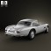BMW 507 coupe 1959 3d model