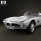 BMW 507 coupe 1959 3d model