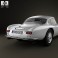 BMW 507 coupe 1959 3d model
