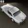 BMW 507 coupe 1959 3d model