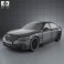 BMW 7 Series B7 Alpina 2011 3d model