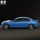 BMW 7 Series B7 Alpina 2011 3d model