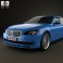 BMW 7 Series B7 Alpina 2011 3d model