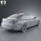 BMW 7 Series B7 Alpina 2011 3d model