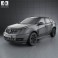 Cadillac SRX 2013 3d model