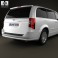 Chrysler Town & Country 2012 3d model