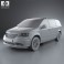 Chrysler Town & Country 2012 3d model