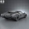 De Tomaso Pantera GT5 1980 3d model