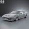 De Tomaso Pantera GT5 1980 3d model