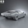 De Tomaso Pantera GT5 1980 3d model
