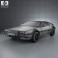 DeLorean DMC-12 1981 3d model