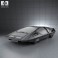 Ferrari 512 S Modulo 1970 3d model