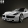 Fisker Karma 2012 3d model